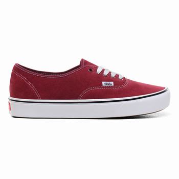 Damske Tenisky Vans Suede ComfyCush Authentic Červené/Biele VA30RZQNO